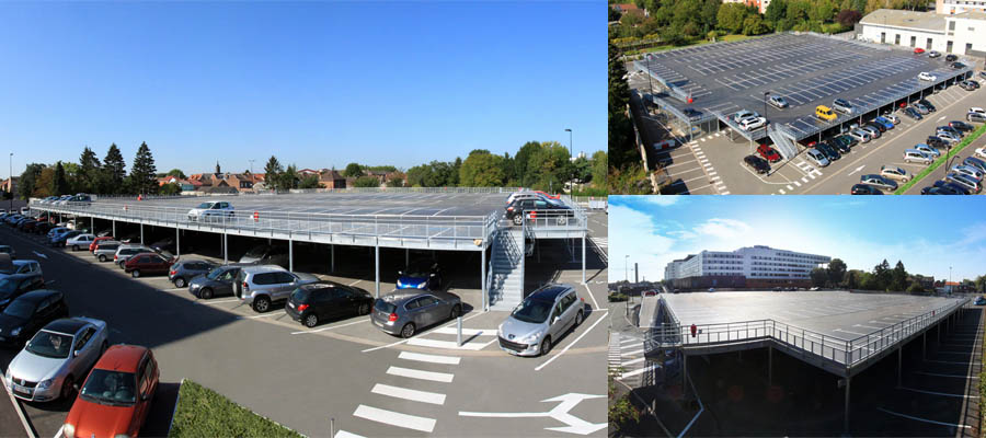 Valenciennes Hospital Car Park